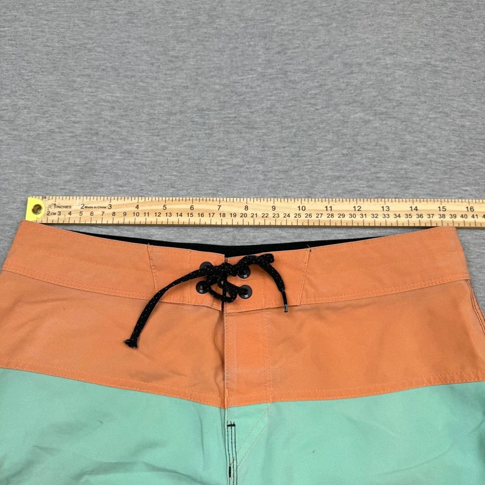 Billabong Mens Tribong Pro Recycler Board Shorts Orange Green Grey M120TBTB 31